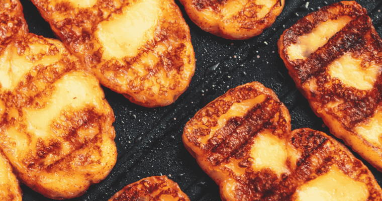 Grilled Halloumi Burger